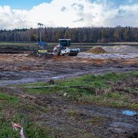 Budowa drogi S1 - okolice Bijasowic i Zarzyny - 25 listopada 2024 (zdjęcia z poziomu ziemi) (17)
