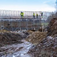 Budowa drogi S1 - okolice Bijasowic i Zarzyny - 25 listopada 2024 (zdjęcia z poziomu ziemi) (13)
