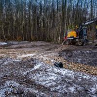 Budowa drogi S1 - okolice Bijasowic i Zarzyny - 25 listopada 2024 (zdjęcia z poziomu ziemi) (6)