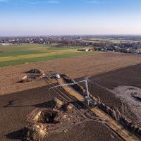 Budowa drogi S1 - okolice Bijasowic i Zarzyny - 5 grudnia 2024 (zdjęcia z drona) (6)