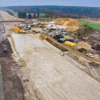 Budowa drogi S1 - okolice Bijasowic i Zarzyny - 12 grudnia 2024 (zdjęcia z drona) (4)