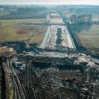 Budowa drogi S1 - okolice Bijasowic i Zarzyny - 31 stycznia 2025 (12)