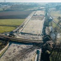 Budowa drogi S1 - okolice Bijasowic i Zarzyny - 31 stycznia 2025 (11)