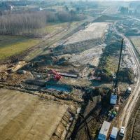 Budowa drogi S1 - okolice Bijasowic i Zarzyny - 31 stycznia 2025 (10)