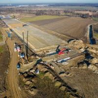 Budowa drogi S1 - okolice Bijasowic i Zarzyny - 31 stycznia 2025 (9)