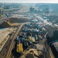 Budowa drogi S1 - okolice Bijasowic i Zarzyny - 31 stycznia 2025 (8)