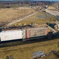 Budowa drogi S1 - okolice Bijasowic i Zarzyny - 31 stycznia 2025 (2)