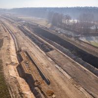Budowa drogi S1 - okolice Bijasowic i Zarzyny - 5 lutego 2025 (10)