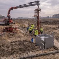 Budowa drogi S1 - okolice Bijasowic i Zarzyny - 13 lutego 2025 (1)