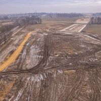 Budowa drogi S1 - okolice Bijasowic i Zarzyny - 13 lutego 2025 (10)