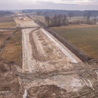 Budowa drogi S1 - okolice Bijasowic i Zarzyny - 13 lutego 2025 (9)