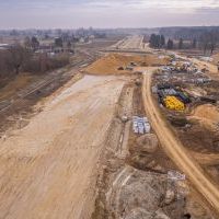 Budowa drogi S1 - okolice Bijasowic i Zarzyny - 13 lutego 2025 (6)