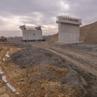 Budowa drogi S1 - okolice Bijasowic i Zarzyny - 13 lutego 2025 (5)