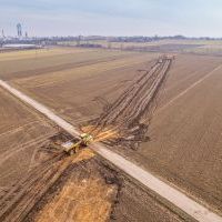 Budowa drogi S1 - Kosztowy - Bieruń (ul. Warszawska) 28 lutego 2025 (8)