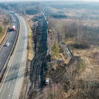 Budowa drogi S1 - Kosztowy - Bieruń (ul. Warszawska) 7 marca 2025 (11)