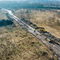 Budowa drogi S1 - Kosztowy - Bieruń (ul. Warszawska) 7 marca 2025 (9)
