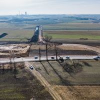 Budowa drogi S1 - Kosztowy - Bieruń (ul. Warszawska) 7 marca 2025 (12)