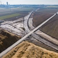 Budowa drogi S1 - Kosztowy - Bieruń (ul. Warszawska) 7 marca 2025 (1)