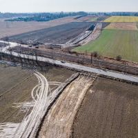 Budowa drogi S1 - Kosztowy - Bieruń (ul. Warszawska) 7 marca 2025 (3)
