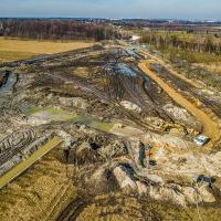 Budowa drogi S1 - okolice Bijasowic i Zarzyny - 11 marca 2025 (2)