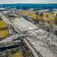 Budowa drogi S1 - okolice Bijasowic i Zarzyny - 11 marca 2025 (1)