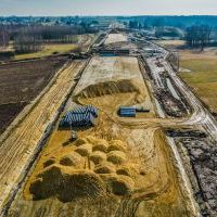 Budowa drogi S1 - okolice Bijasowic i Zarzyny - 11 marca 2025 (4)