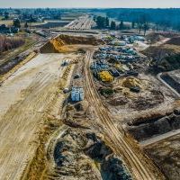 Budowa drogi S1 - okolice Bijasowic i Zarzyny - 11 marca 2025 (6)