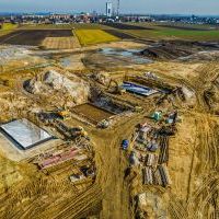 Budowa drogi S1 - okolice Bijasowic i Zarzyny - 11 marca 2025 (2)