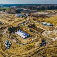 Budowa drogi S1 - okolice Bijasowic i Zarzyny - 11 marca 2025 (3)