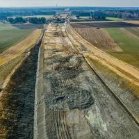 Budowa drogi S1 - okolice Bijasowic i Zarzyny - 11 marca 2025 (8)