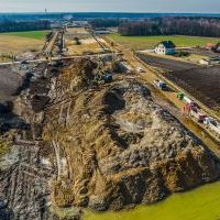 Budowa drogi S1 - okolice Bijasowic i Zarzyny - 11 marca 2025 (9)