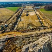 Budowa drogi S1 - okolice Bijasowic i Zarzyny - 11 marca 2025 (1)