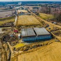 Budowa drogi S1 - okolice Bijasowic i Zarzyny - 11 marca 2025 (1)
