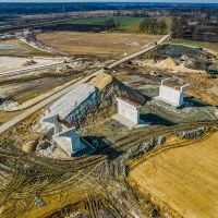 Budowa drogi S1 - okolice Bijasowic i Zarzyny - 11 marca 2025 (4)
