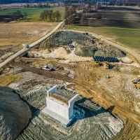 Budowa drogi S1 - okolice Bijasowic i Zarzyny - 11 marca 2025 (7)