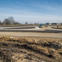 Budowa drogi S1 - okolice Bijasowic i Zarzyny - 11 marca 2025 (zdjęcia z poziomu ziemi) (2)
