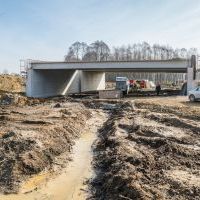 Budowa drogi S1 - okolice Bijasowic i Zarzyny - 11 marca 2025 (zdjęcia z poziomu ziemi) (10)