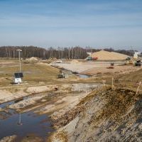 Budowa drogi S1 - okolice Bijasowic i Zarzyny - 11 marca 2025 (zdjęcia z poziomu ziemi) (7)