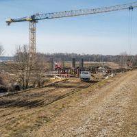 Budowa drogi S1 - okolice Bijasowic i Zarzyny - 11 marca 2025 (zdjęcia z poziomu ziemi) (5)
