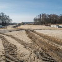 Budowa drogi S1 - okolice Bijasowic i Zarzyny - 11 marca 2025 (zdjęcia z poziomu ziemi) (1)
