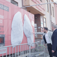 Płuca miejskie - instalacja mobilna w Bieruniu (2)