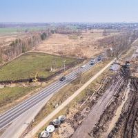 Budowa drogi S1 - okolice Bijasowic i Zarzyny - 31 marca 2025 (3)
