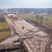 Budowa drogi S1 - okolice Bijasowic i Zarzyny - 31 marca 2025 (5)