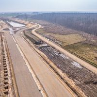 Budowa drogi S1 - okolice Bijasowic i Zarzyny - 31 marca 2025 (8)
