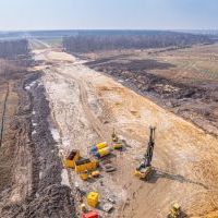 Budowa drogi S1 - okolice Bijasowic i Zarzyny - 31 marca 2025 (8)