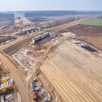 Budowa drogi S1 - okolice Bijasowic i Zarzyny - 31 marca 2025 (6)