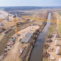 Budowa drogi S1 - okolice Bijasowic i Zarzyny - 31 marca 2025 (1)