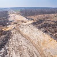 Budowa drogi S1 - okolice Bijasowic i Zarzyny - 31 marca 2025 (2)