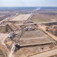 Budowa drogi S1 - okolice Bijasowic i Zarzyny - 31 marca 2025 (5)