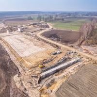 Budowa drogi S1 - okolice Bijasowic i Zarzyny - 31 marca 2025 (4)